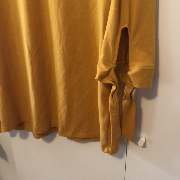 Yellow Modal/Spandex 3/4 sleeve - Picture 2 of 7